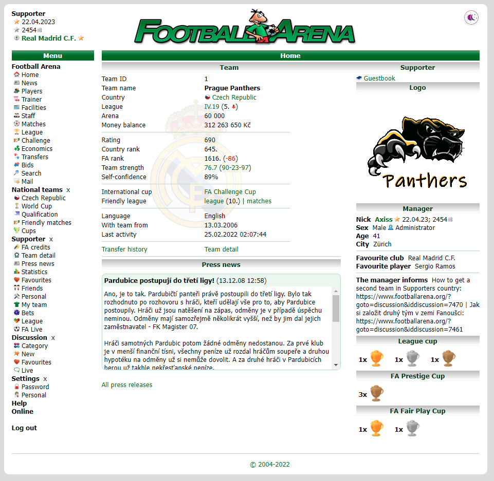 Crear equipo de futbol virtual hotsell
